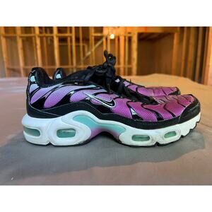 Nike Air Max Plus Gradient Purple Black Aurora Hyper Violet GS shoes 5Y